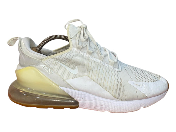 Nike Boys Air Max 270 943345-103 White Running Shoes Sneakers Size 6Y